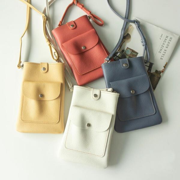 スマホポシェット ナチュラルカラー Vivid スマホショルダー ショルダー タイプ スマホケース ...