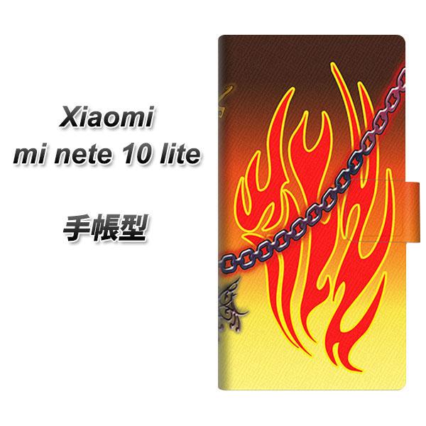 シャオミ Mi Note 10 Lite 手帳型 スマホケース YA939 ペンダント UV印刷 横...
