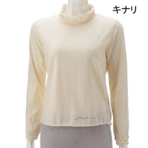 マゼンタ 綿天竺2段ロール 長袖  カットソー 325-013