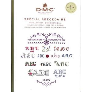 ミニブック DMC クロスステッチ 図案集 アルファベット 15626A  SPECIAL ABCEDAIRE