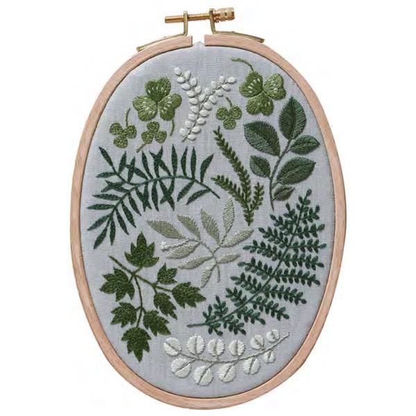 DMC 刺しゅう枠付 刺しゅうキット JPT21 SPRING -Green Garden 【KY】...