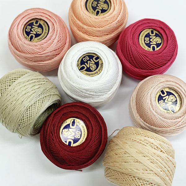 DMC SPECIAL DENTELLES スペシャルダンテル 80番 5g 色1 【KN】#80 ...