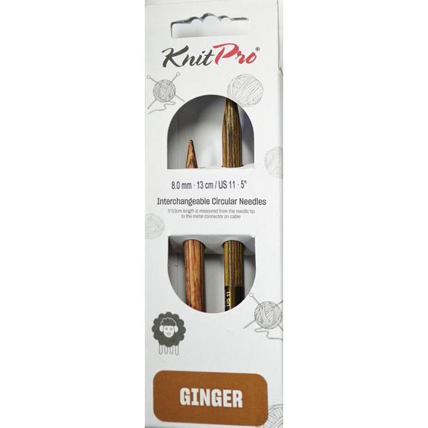 ニットプロ ginger 付け替え式 輪針 針先 8.00mm 31212 【KN】編み物 手あみ