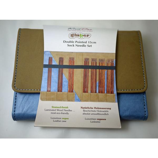 ニットプロ ginger 15cm 5本針 棒針セット 31287 【KN】編み物 くつ下 小物