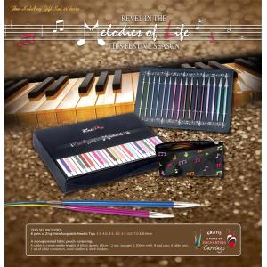 開封品 ニットプロ ジング Newメロディライフ Zing輪針 デラックスセット Melodies of Life 47411 【KN】 編み物 手あみ｜keitogura