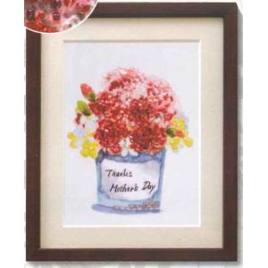 ビーズデコール キット カーネーション (5月) BHD-134 ミユキ 【KY】 パート20 花の...