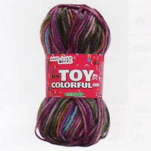 ニュートイ カラフル 内藤商事 【KY】 毛糸 編み物 並太 アンチピリング アクリル毛糸 段染 N...