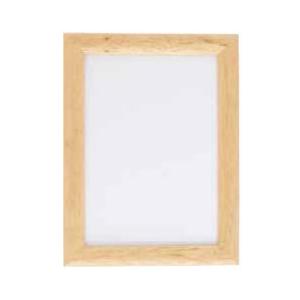 額縁 W-49 白木 オリムパス 【KY】 木製 フレーム 額 外径17cm×13cm