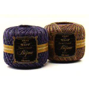 エミーグランデ ビジュー オリムパス 【KY】 サマーヤーン レース糸 春夏 毛糸 編み物