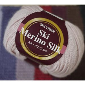 メリノシルク スキー毛糸 【KY】 毛糸 編み物 メリノウール シルク