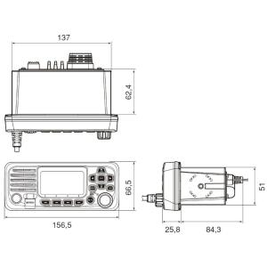 アイコム 国際 VHF 無線機 IC-M330...の詳細画像3