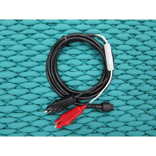 魚群探知機 ホンデックス 電源コード DC06 ワニ口クリップ仕様 オリジナル YAMAHA ヤマハ