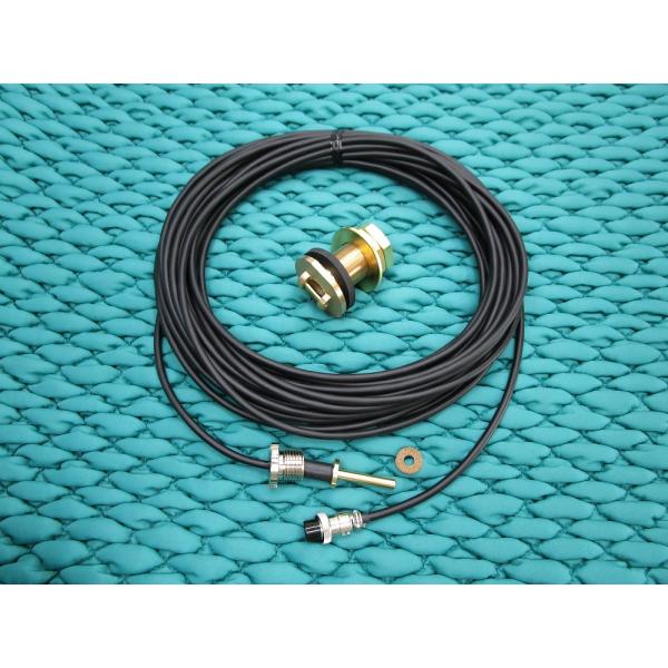 魚群探知機 ホンデックス 水温センサー+キングストン TC02CS 15m+TCK01 海水対応仕様...