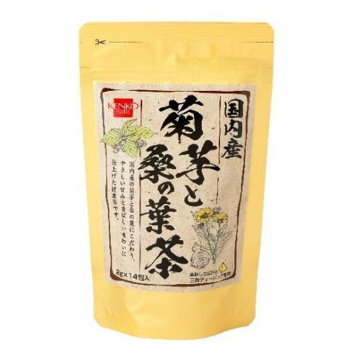 1002608-kf　国内産菊芋と桑の葉茶28g (健康フーズ)  (1〜3個はメール便300円)