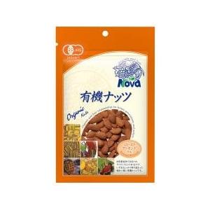 有機ローストアーモンド　無塩　80g (ノヴァ)  (1〜4個はメール便300円) 2033256-...