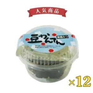 2033525-mskf 豆かんてん・黒糖みつ155g×12個セット【太洋】｜keiyudo-shop