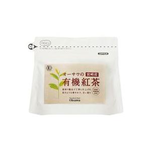 3002061-os オーサワの宮崎産有機紅茶（ティーバッグ） 60g(3g×20包)【オーサワ】｜keiyudo-shop