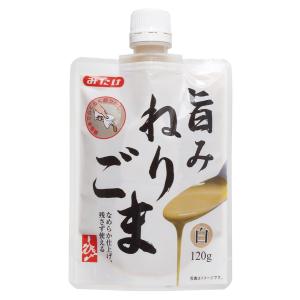 3006443-os 旨みねりごま（白） 120g【みたけ食品工業】【1〜5個はメール便300円】｜keiyudo-shop