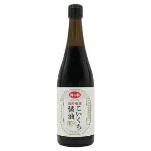 3009185-osko 国産有機こいくち醤油 720ml 【海の精】【数量限定】｜keiyudo-shop