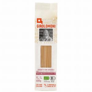 ジロロモーニ 古代小麦グラツィエラ・ラ　有機スパゲッティ　セミインテグラーレ400g (創健社) 4140544-sk