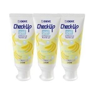 ライオン DENT. チェックアップ ジェル バナナ 医薬部外品 60g 3個