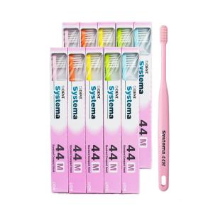 ライオン DENT. EX システマ 歯ブラシ 44M コンパクト ふつう 10本