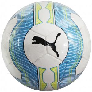 エヴォパワー 5 トレーナー HS J　ホワイト×アトミックブルー　【PUMA|プーマ】サッカーボール4号球082644-01-4｜kemari87