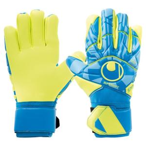 レーダーコントロール スーパーソフト ハーフネガティブ　レーダーブルー　【Uhlsport|ウールシュポルト】サッカーフットサルゴールキーパーグローブ｜kemari87