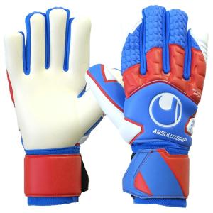 ジュニア アブソルートグリップ ハーフネガティブ プロ　シアン　サッカーフットサルゴールキーパーグローブ1011