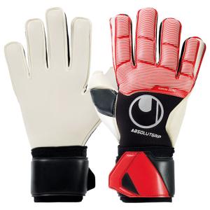 アブソルートグリップ　ブラック×レッド　サッカーフットサルゴールキーパーグローブ1011217-01