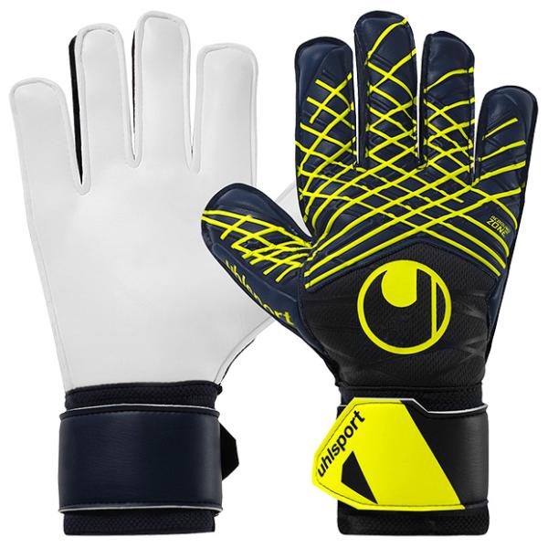 【爆買】プレディクション ソフト プロ　ネイビー×フローイエロー　【Uhlsport|ウールシュポル...