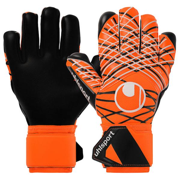 スーパーレジスト+ ハーフネガティブ　フローオレンジ×ホワイト　【Uhlsport|ウールシュポルト...