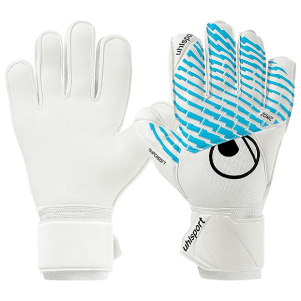 サイバーテック スーパーソフト　ホワイト×サイバーブルー　【Uhlsport|ウールシュポルト】サッ...