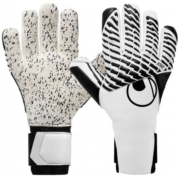 ファングマシーネ スーパーグリップ+ ハーフネガティブ　ホワイト×ブラック　【Uhlsport|ウー...