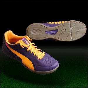 エヴォスピード 3.2 サラ　ブラックベリーコーディアル×フローオレンジ　【PUMA|プーマ】フットサルシューズ102894-03｜kemari87