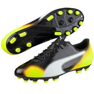 エヴォスピード SL-S 2 グラフィック HG　ブラック×ホワイト　【PUMA|プーマ】サッカースパイク103762-01｜kemari87