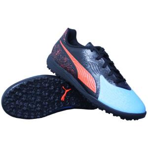 ジュニア プーマ ワン 19.4 TT JR　ブルーアズール　【PUMA|プーマ】サッカーフットサルジュニアトレーニングシューズ105503-01｜kemari87