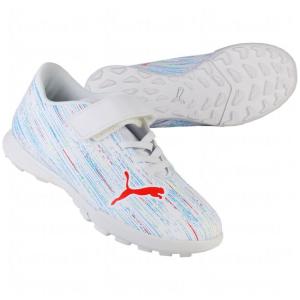 ジュニア ウルトラ 4.2 TT V JR　プーマホワイト　【PUMA|プーマ】サッカーフットサルジュニアトレーニングシューズ106369-03