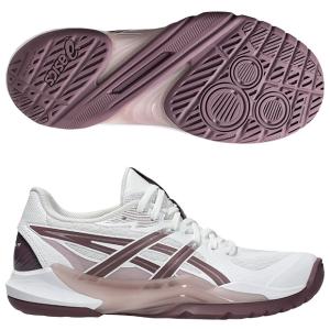 ASICS（アシックス） レディース パワーブレイク FF ホワイト×ビビッド