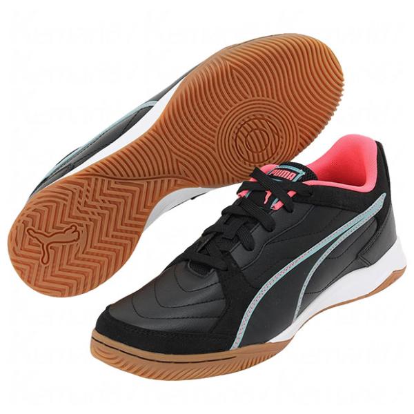 プレッシング 4　プーマブラック　【PUMA|プーマ】フットサルシューズ108570-05