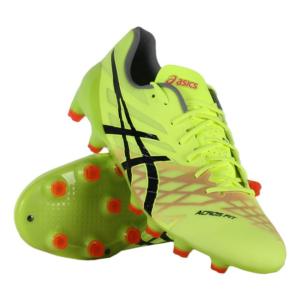 DSライト ACROS　セーフティイエロー×ブラック　【asics|アシックス】サッカースパイク1101a017-750