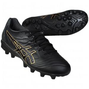 ジュニア ULTREZZA 2 JR GS　ブラック×ピュアゴールド　サッカージュニアスパイク1104a042-002