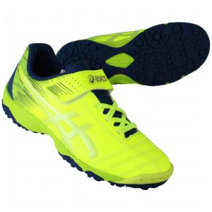 ジュニア ジュニオーレ 6 TF　セーフティイエロー×ピュアシルバー　【asics|アシックス】サッカージュニアトレーニングシューズ1104a045-