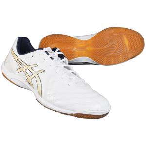 カルチェット WD 8　ホワイト×シャンパン　【asics|アシックス】フットサルシューズ1113a011-106