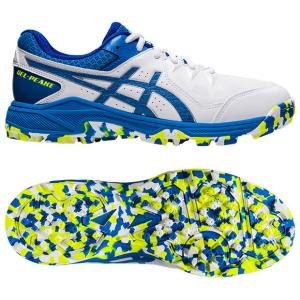 ゲル ピーク　ホワイト×ブルー　ハンドボールシューズ1113a023-103