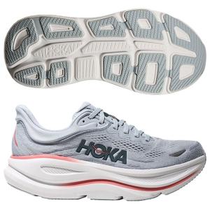 爆買!! レディース ボンダイ 9 BONDI 9　ミネラルブルー×ウォッシュドブルー　【HOKA|ホカ】ランニングシューズ1162012-mblw