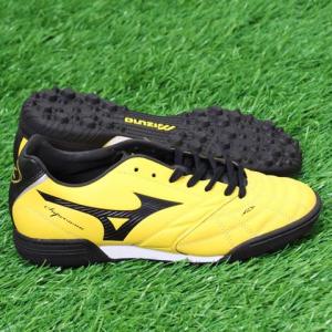 スーパーソニック 3 SW AS　イエロー×ブラック　【MIZUNO|ミズノ】サッカートレーニングシューズ12kt-23709｜kemari87