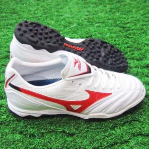 ネオグラードウエーブAS　スーパーホワイトパール×レッド　 【MIZUNO|ミズノ】サッカートレーニングシューズ12kt-71662｜kemari87