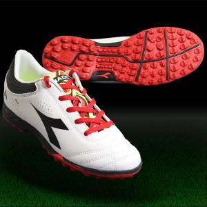 ジュニア ITA 3 TF JR　ホワイト×ブラック　【diadora|ディアドラ】サッカーフットサルジュニアトレーニングシューズ161491-035｜kemari87