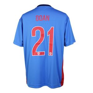 日本代表 2020 プレーヤーズ半袖Tシャツ　21.堂安律　サッカー日本代表ウェアー20ss-jfa-21-d